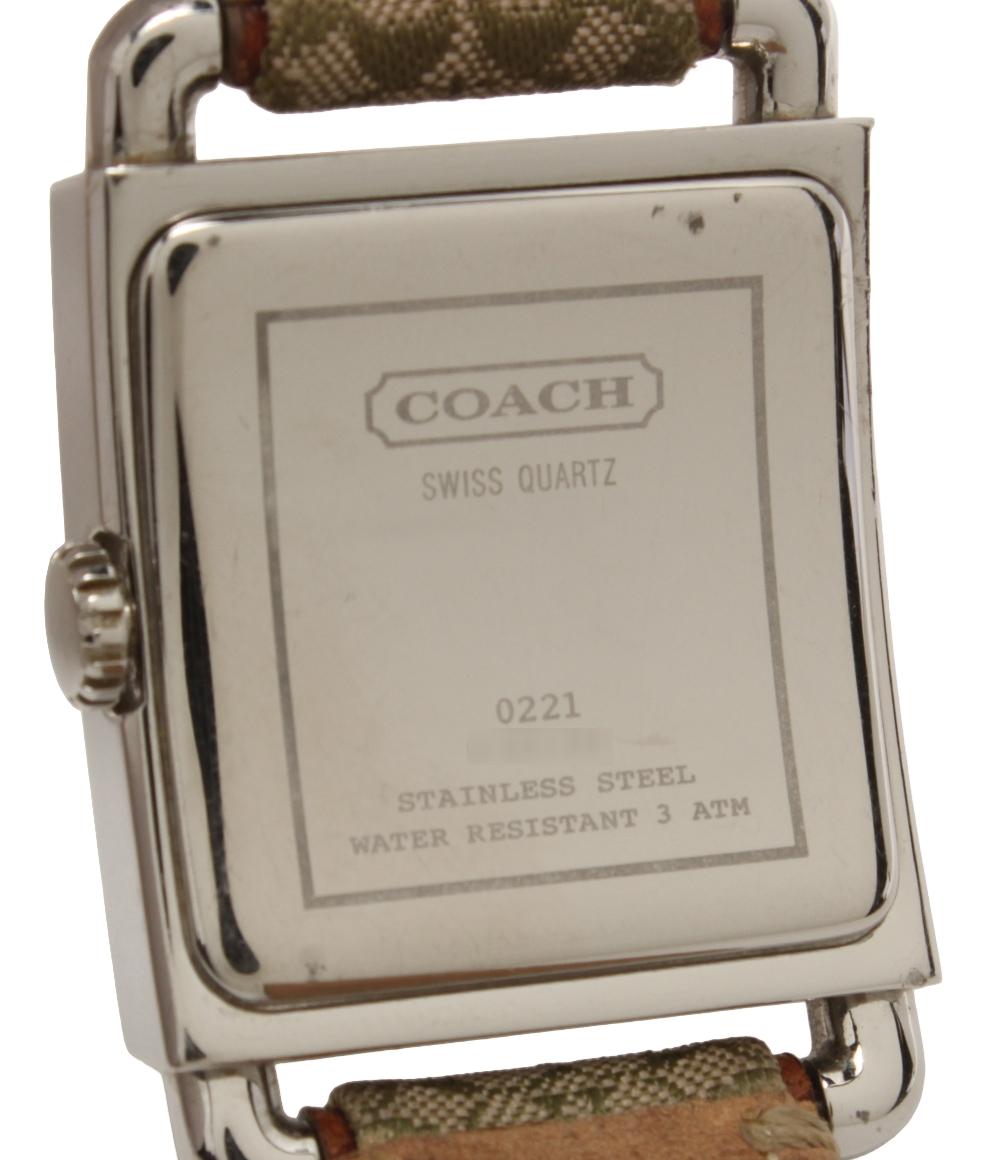 COACH 腕時計 クオーツ 0221 レディース コーチ