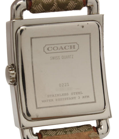 COACH 腕時計 クオーツ 0221 レディース コーチ