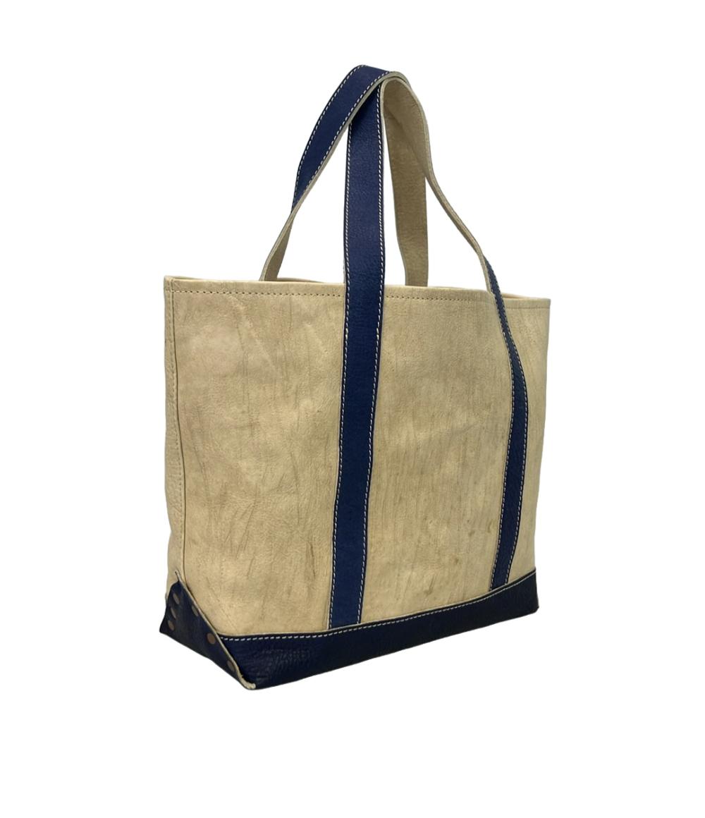 美品 KIGO Lightning トートバッグ 白タンニン鞣し ブルハイド メンズ