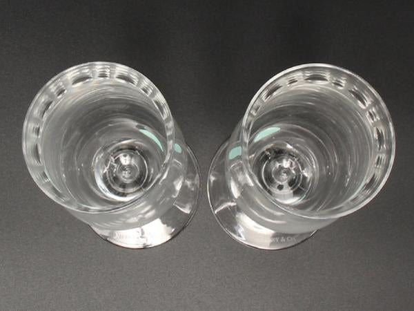 TIFFANY&Co. シャンパングラス 2点セット ペア スウィング ティファニー