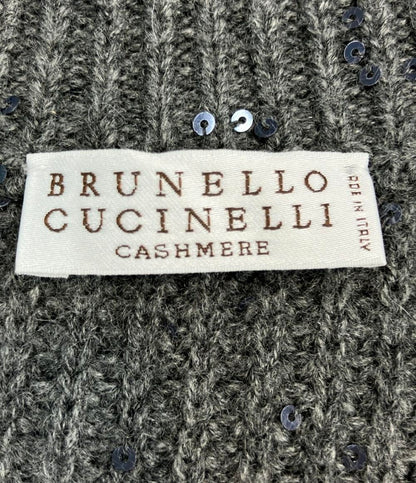Brunello Cucinelli ジレ ベスト スパンコール レディース SIZE S ブルネロクチネリ