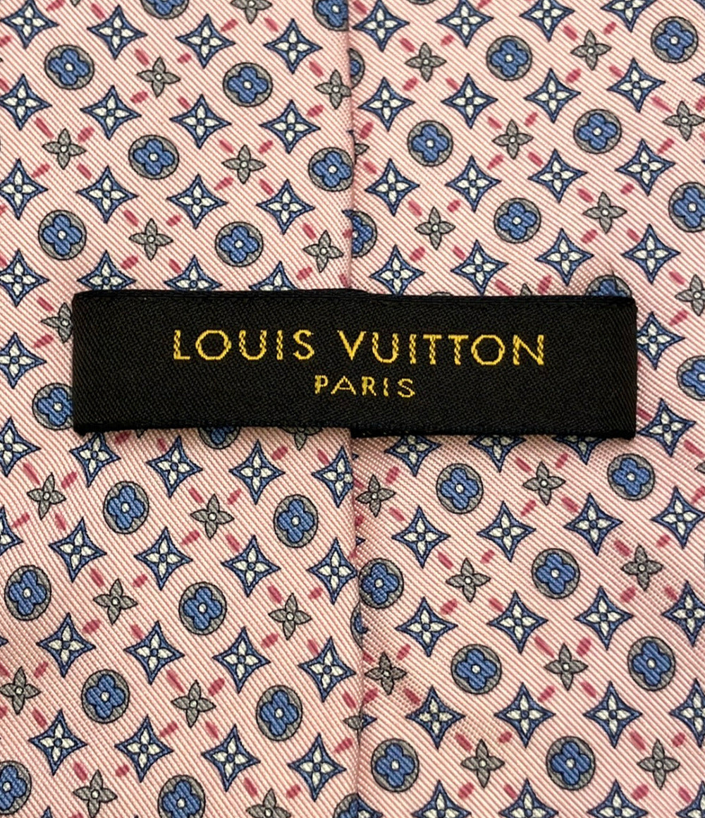 LOUIS VUITTON ネクタイ シルク100% モノグラム メンズ ルイ・ヴィトン