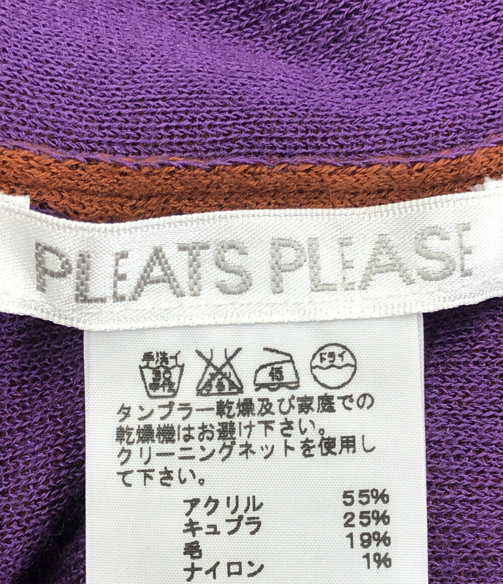 プリーツプリーズ  変形 トッパー カーディガン      レディース SIZE 3 (L) PLEATS PLEASE