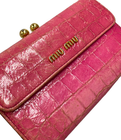 MIUMIU 二つ折り財布 レディース ミュウミュウ