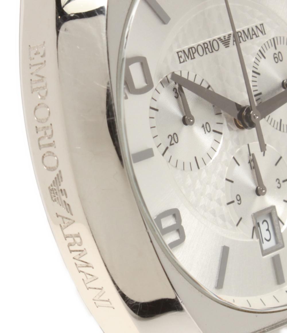 Emporio Armani 腕時計 クオーツ シルバー系 AR-0350 メンズ Emporio Armani 腕時計 クオーツ シルバー系 AR-0350 メンズ