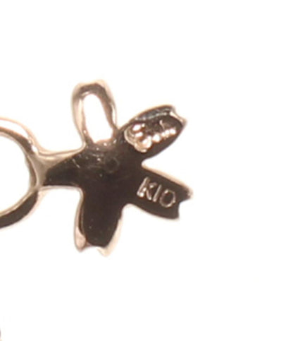 美品 スタージュエリー ネックレス K10 ローズクォーツ ペリドット レディース STAR JEWELRY