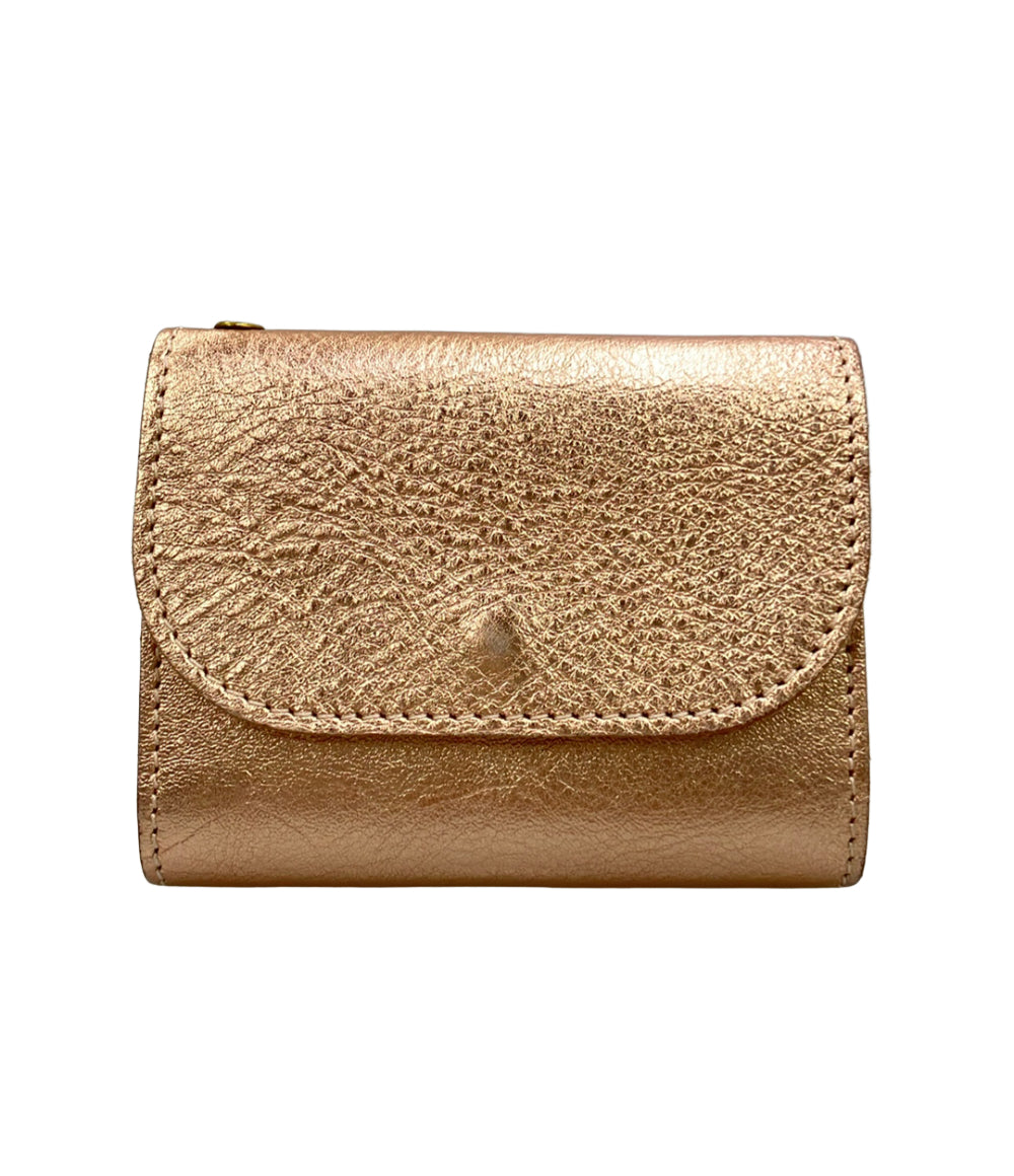 美品 COCOCELUX GOLD 二つ折り財布 レディース メンズ ココ