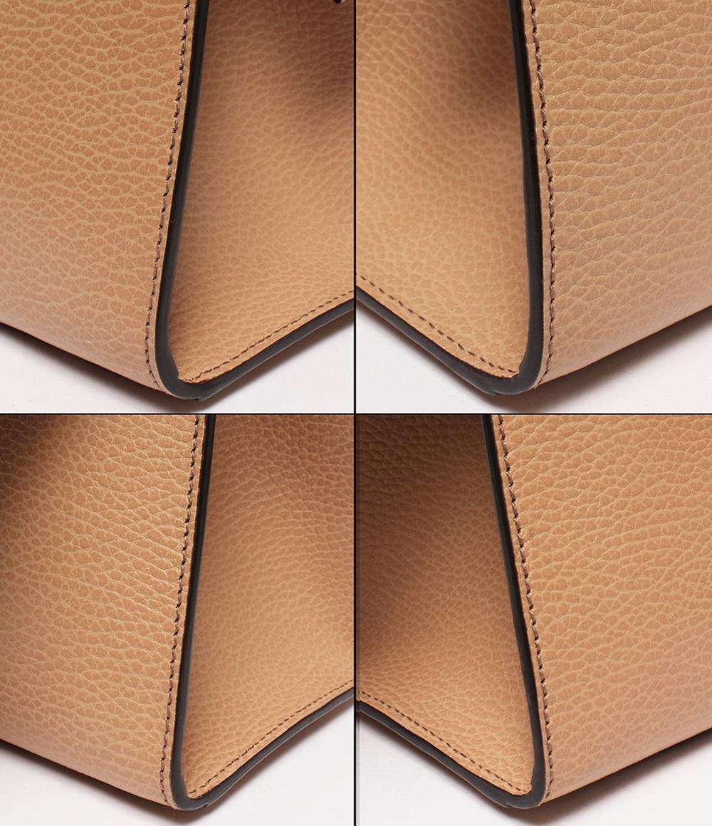 美品 GUCCI 2wayショルダーバッグ ハンドバッグ 斜め掛け インターロッキング ソーホー 607722 213317 レディース グッチ