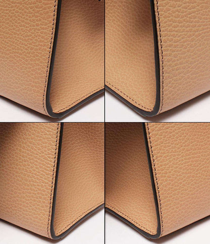 美品 GUCCI 2wayショルダーバッグ ハンドバッグ 斜め掛け インターロッキング ソーホー 607722 213317 レディース グッチ