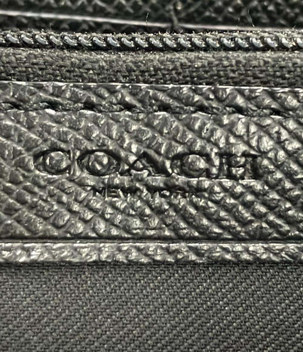 COACH ラウンドファスナー長財布 レザー F55404 レディース コーチ