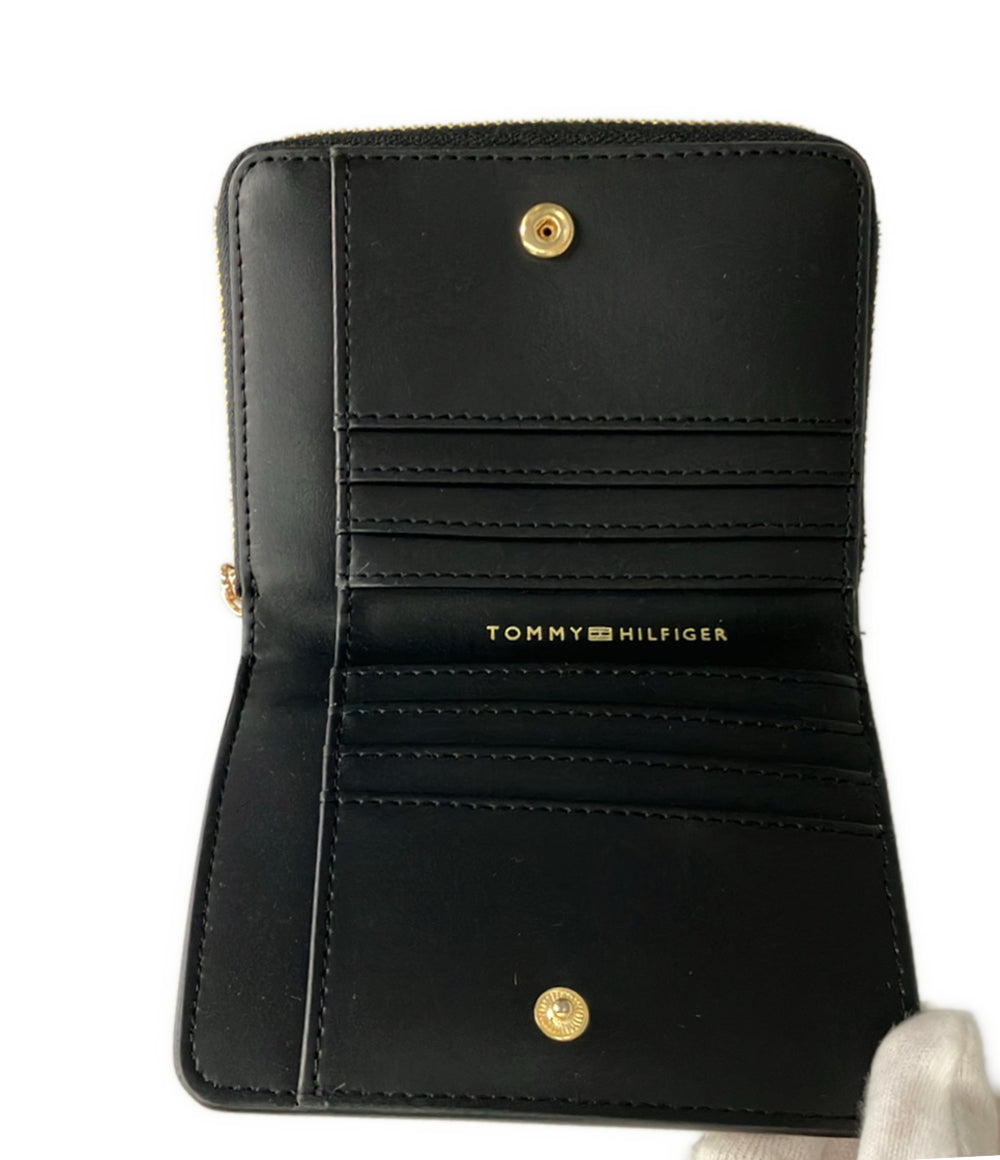 美品 TOMMY HILFIGER 二つ折り財布 レディース トミーヒルフィガー