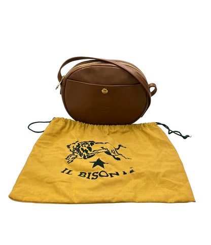 美品 IL BISONTE ショルダーバッグ 斜め掛け レディース イルビゾンテ