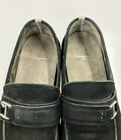 Salvatore Ferragamo ローファー スエード メンズ SIZE 8 1/2 (26.5cm) サルヴァトーレフェラガモ