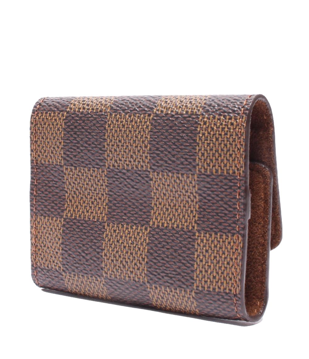 美品 ルイヴィトン カフスケース ダミエ M64681 メンズ LOUIS VUITTON