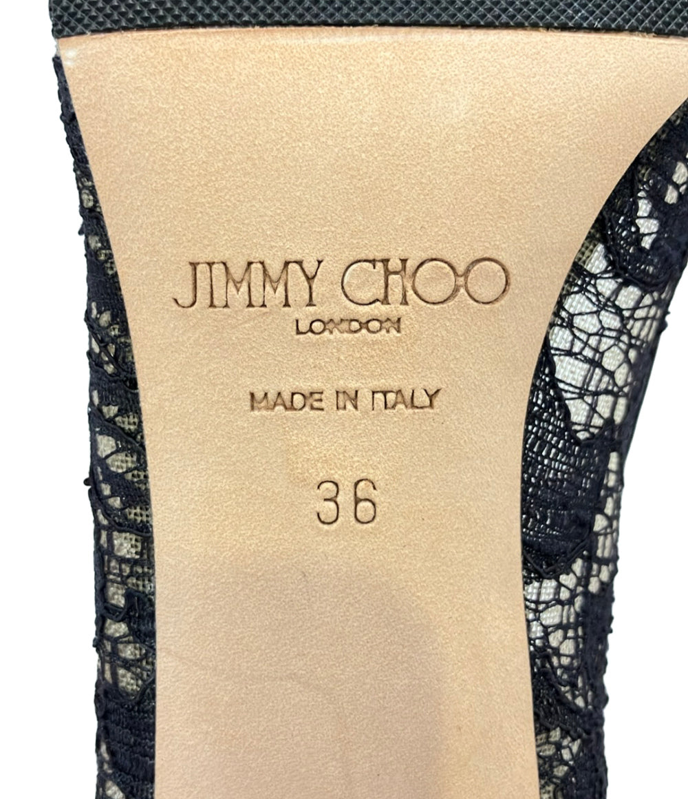 美品 Jimmy Choo レースパンプス レディース SIZE 36 (M) ジミーチュウ