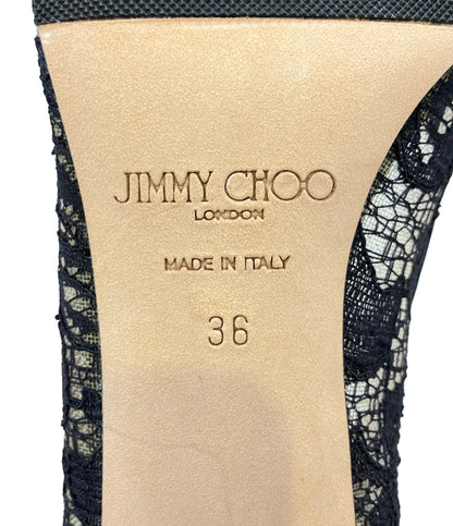 美品 Jimmy Choo レースパンプス レディース SIZE 36 (M) ジミーチュウ