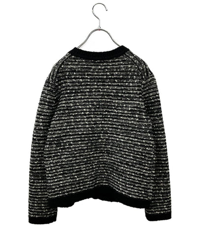 theory luxe 長袖カーディガン ツイード Vネック 24AW レディース SIZE 32 (S) セオリーリュクス