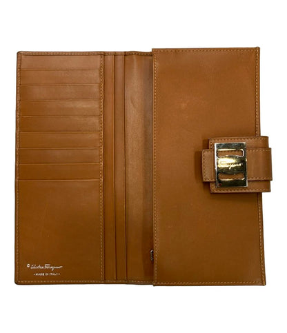 サルヴァトーレフェラガモ 二つ折り長財布 ヴァラ レディース Salvatore Ferragamo