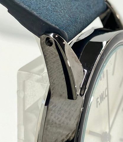 ナティート 腕時計 クオーツ シルバー FDC105 メンズ nattito