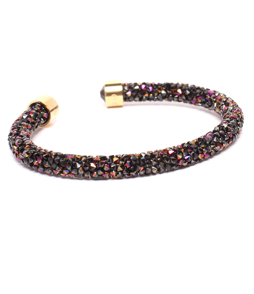 美品 SWAROVSKI ブレスレット バングル 5379277 クリスタルダスト Crystaldust レディース スワロフスキー