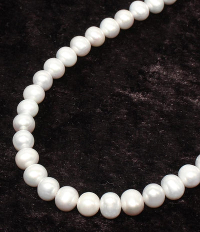 美品 ネックレス 淡水パール7-9mm レディース