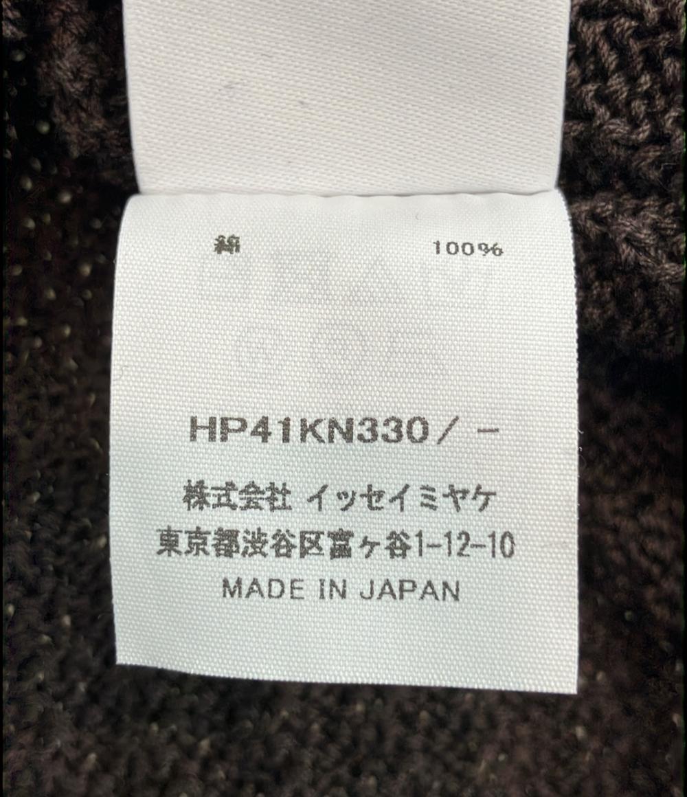 美品 オム プリッセ イッセイミヤケ モックネックニット メンズ HOMME PLISSE ISSEY MIYAKE