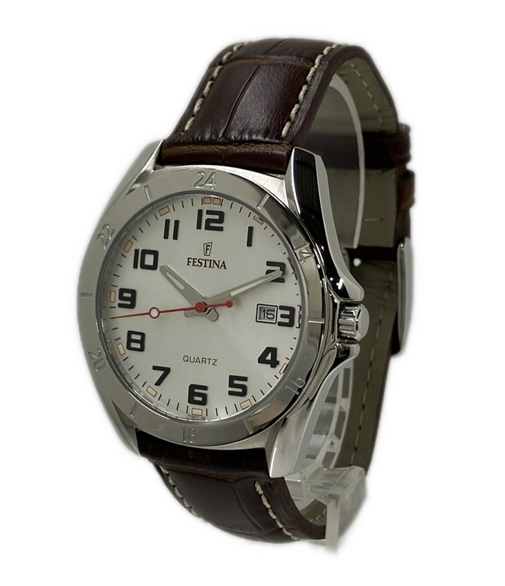 美品 FESTINA 腕時計 クオーツ F16271 メンズ フェスティナ