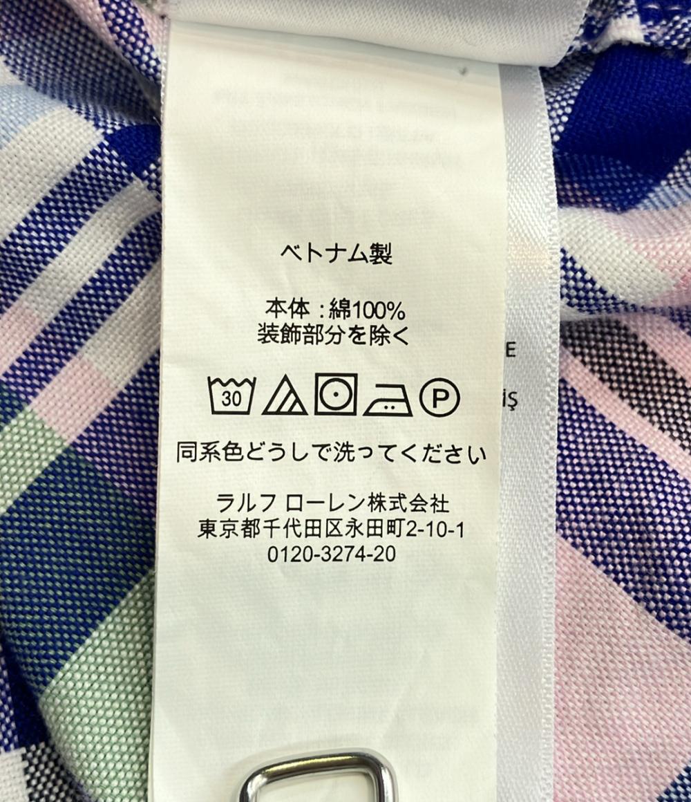 ポロ・ラルフローレン シャツワンピース チェック柄 キッズ SIZE 4 (M) POLO RALPH LAUREN