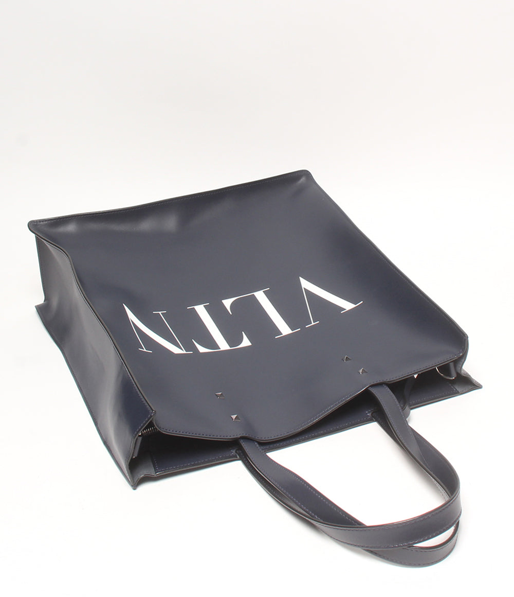 美品 VALENTINO 2WAY トートバッグ ショルダーバッグ 斜め掛け VLTN メンズ ヴァレンティノ