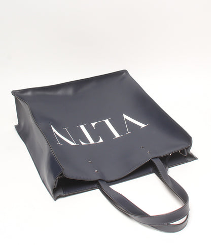 美品 VALENTINO 2WAY トートバッグ ショルダーバッグ 斜め掛け VLTN メンズ ヴァレンティノ