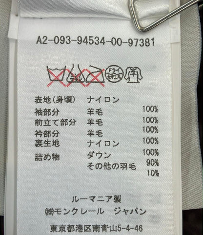 MONCLER ダウンジャケット ニット袖 レディース SIZE S モンクレール