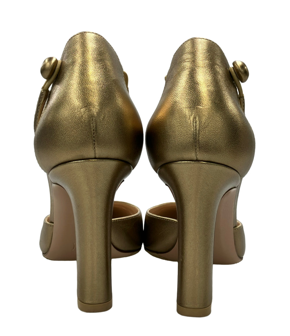 Gianvito Rossi アンクルストラップパンプス レディース SIZE 38 (24cm) ジャンヴィトロッシ