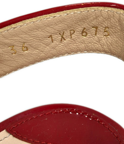 PRADA クラスストラップエナメルサンダル 1XP675 レディース SIZE 36 (23cm) プラダ