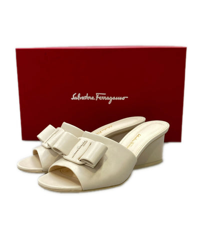 Salvatore Ferragamo ミュールサンダル VALERY 55 0749544 レディース SIZE 5 1/2 サルヴァトーレフェラガモ