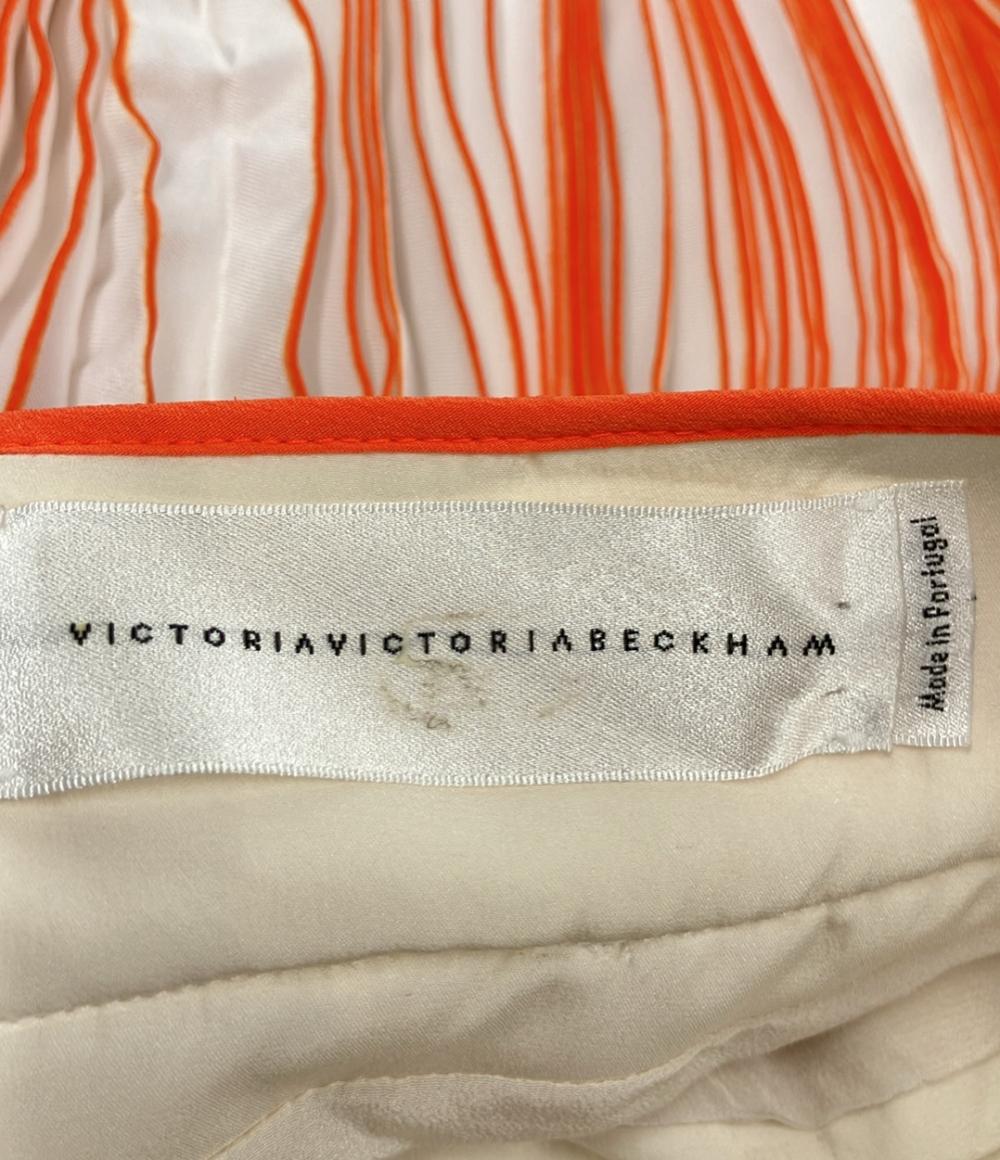 ヴィクトリアヴィクトリアベッカム アコーディオンプリーツフレアロングスカート レディース SIZE US4 (M) VICTORIA VICTORIA BECKHAM