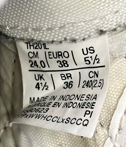 訳あり ONITSUKA TIGER ローカットスニーカー レディース SIZE 24.0 オニツカタイガー