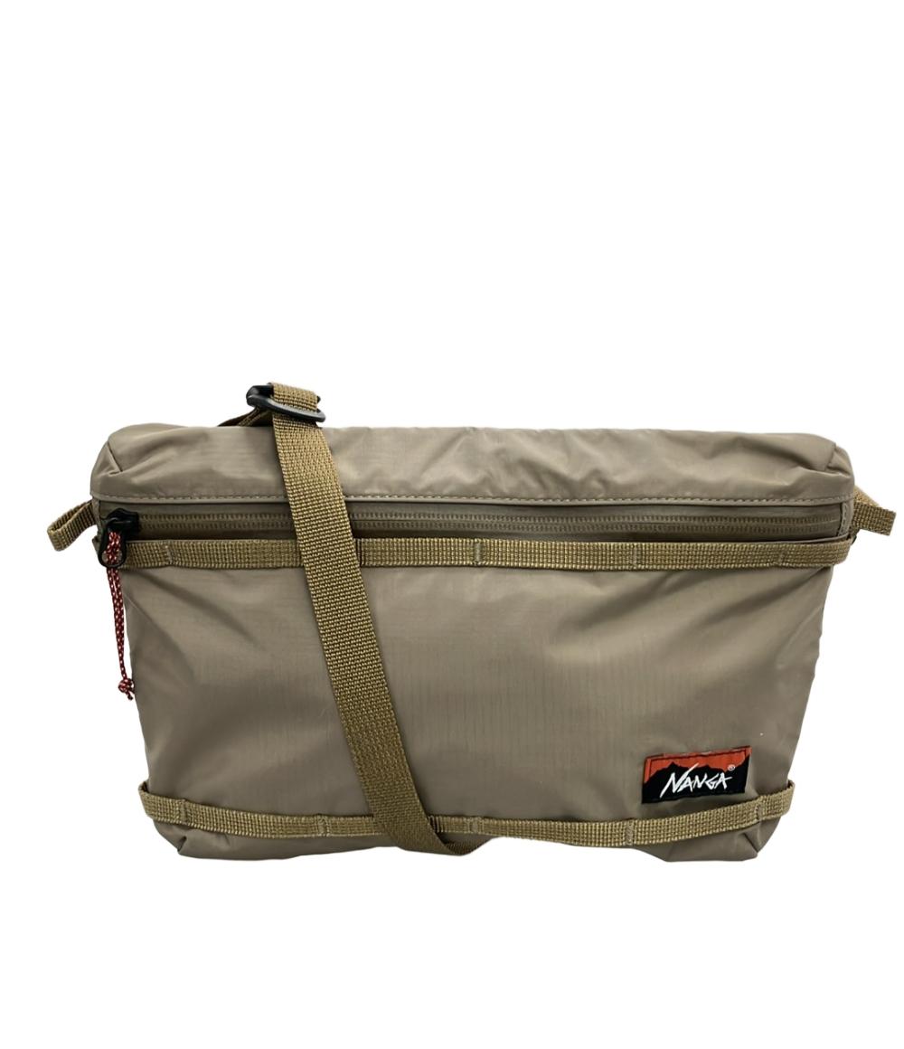 美品 NANGA ショルダーバッグ サコッシュ 斜め掛け ユニセックス ナンガ