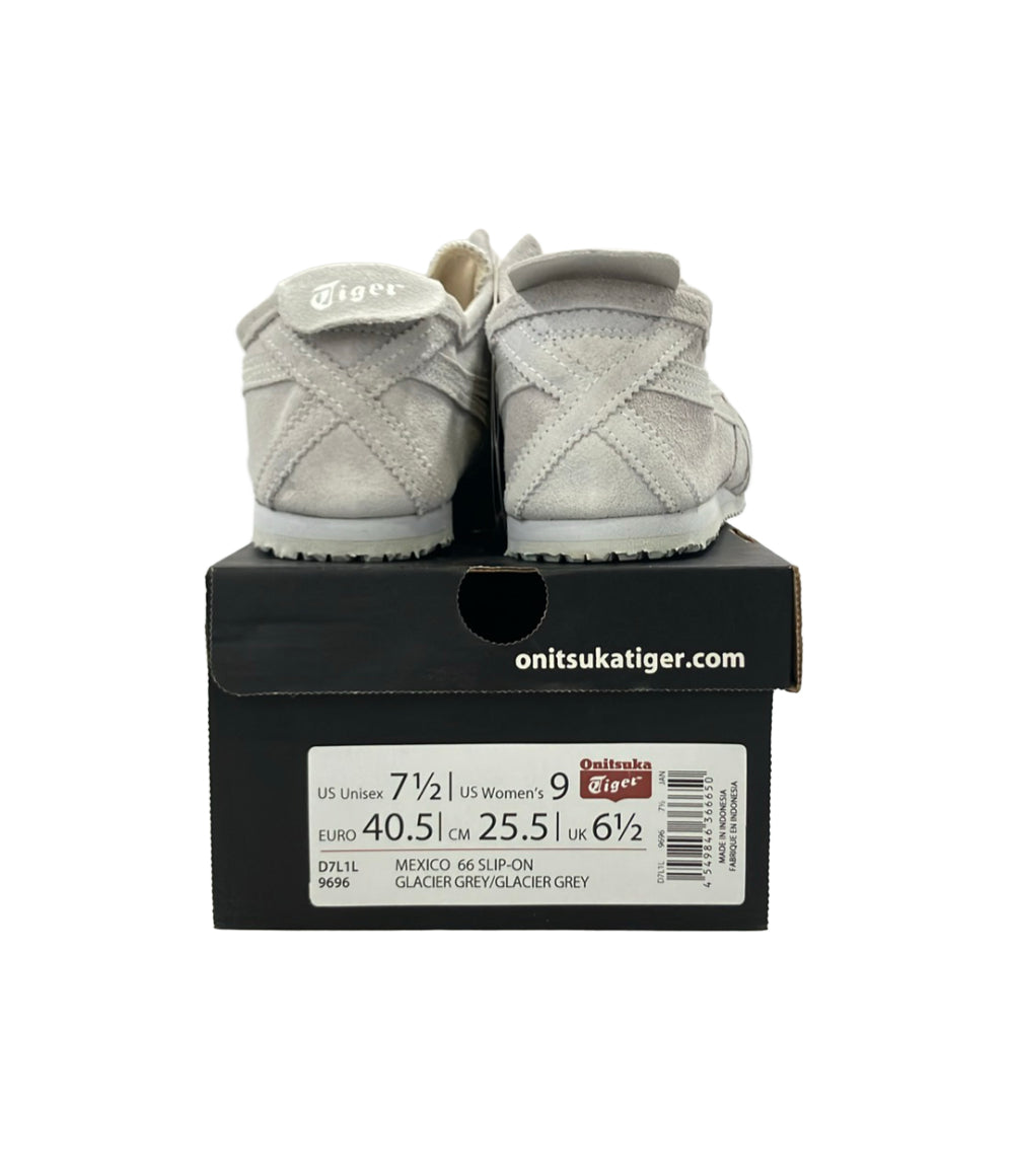 美品 ONITSUKA TIGER ローカットスニーカー スリッポン MEXICO 66 SLIP-ON D7L1L ユニセックス SIZE 25.5 オニツカタイガー