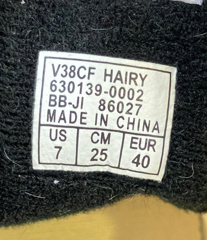 美品 バンズ ハイカットスニーカー ヘアリーファー レディース SIZE 25.0 (XL) VANS