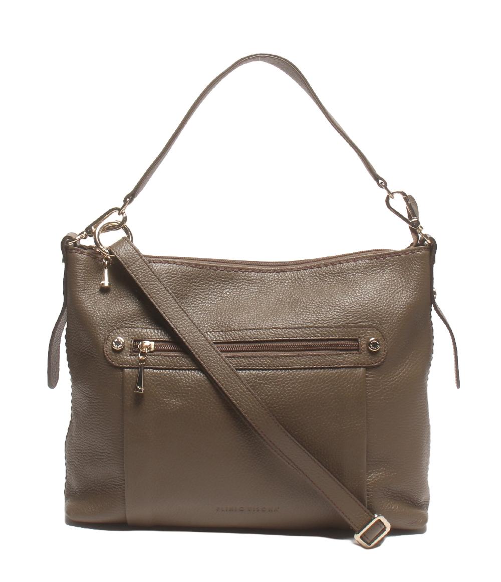 美品 プリニオヴィソナ 2wayショルダーバッグ 肩掛け 斜め掛け レディース Plinio Visona