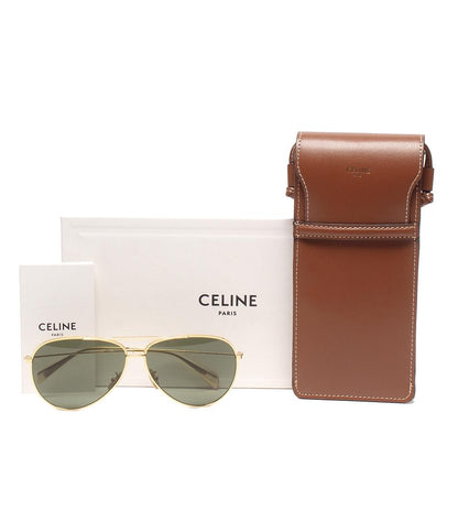 美品 CELINE サングラス ティアドロップ ショルダーケース付き CL40062U レディース メンズ セリーヌ