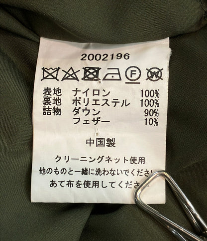 Barbour ダウンコート ナイロン フード付き フロントダブルジップ スナップボタン BURGHLEY OS DOWN CORDURA 2002196 レディース SIZE 8 (M) バブアー