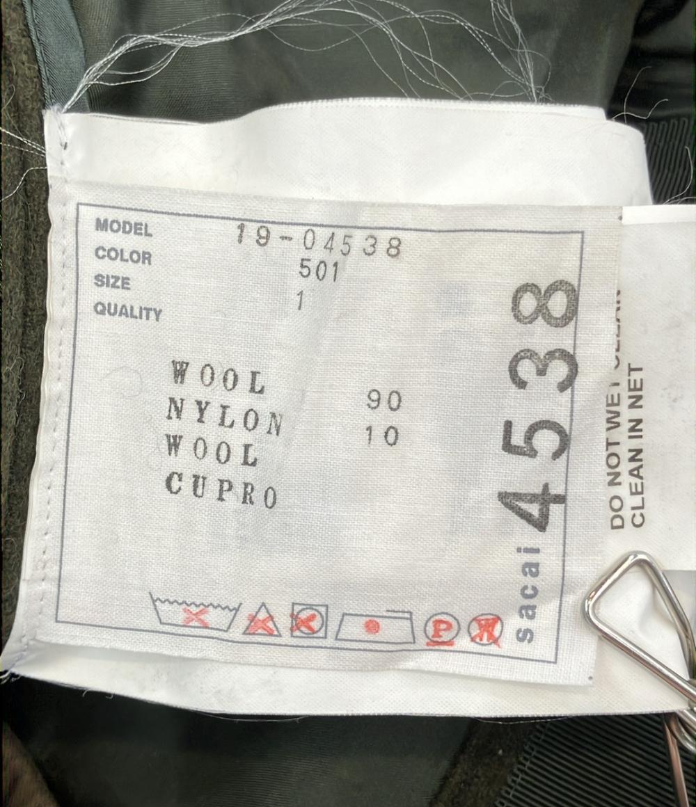 Sacai ウールパンツ スラックス 19-04538 レディース SIZE 1 (M) サカイ