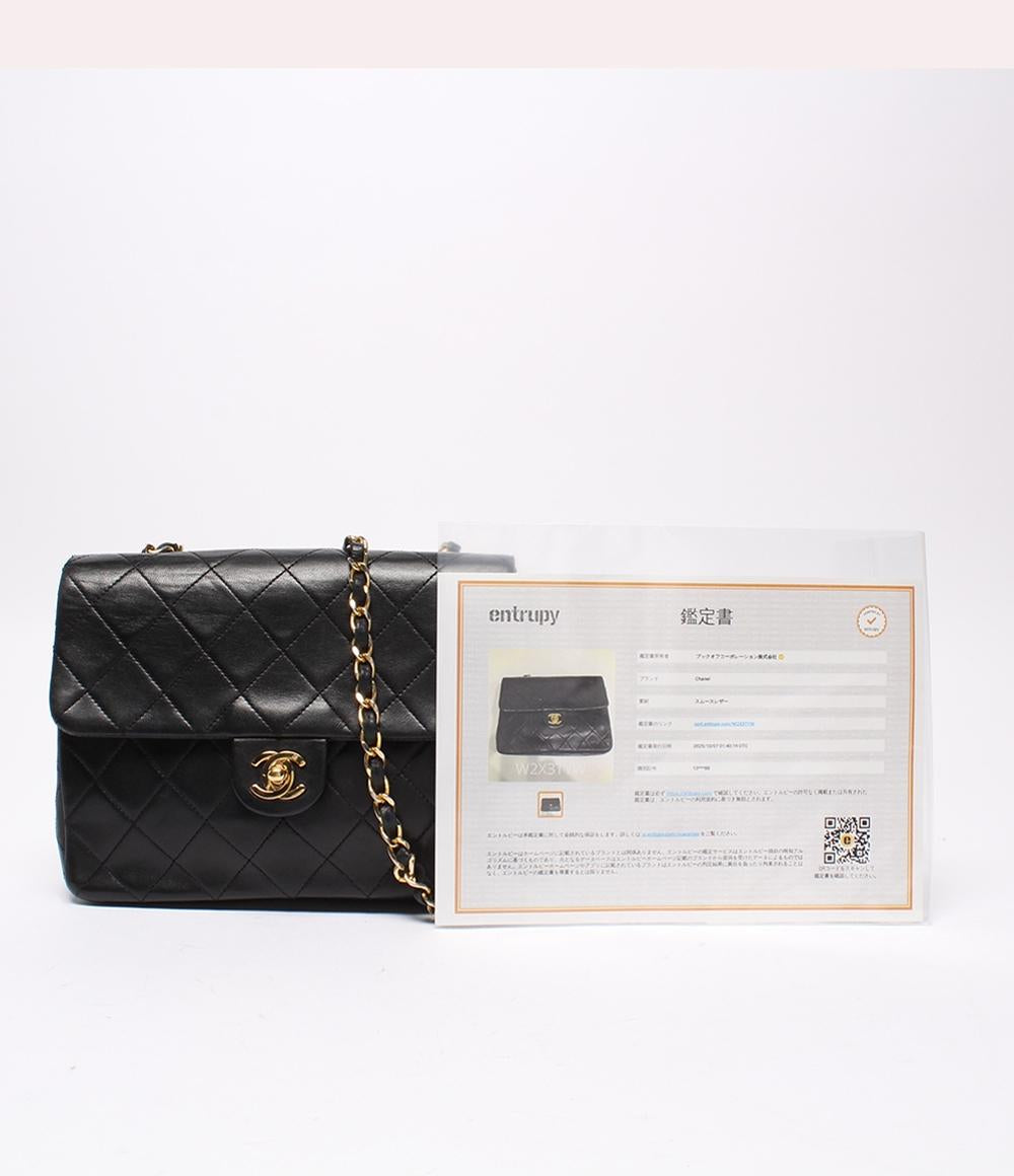 CHANEL チェーンショルダーバッグ 肩掛け 斜め掛け ゴールド金具