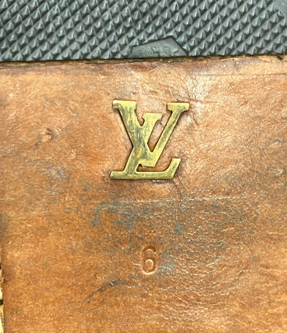 LOUIS VUITTON ローファー スリッポン スエード メンズ SIZE 6 ルイ・ヴィトン