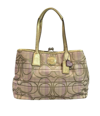 COACH トートバッグ 肩掛け シグネチャー F17213 レディース コーチ