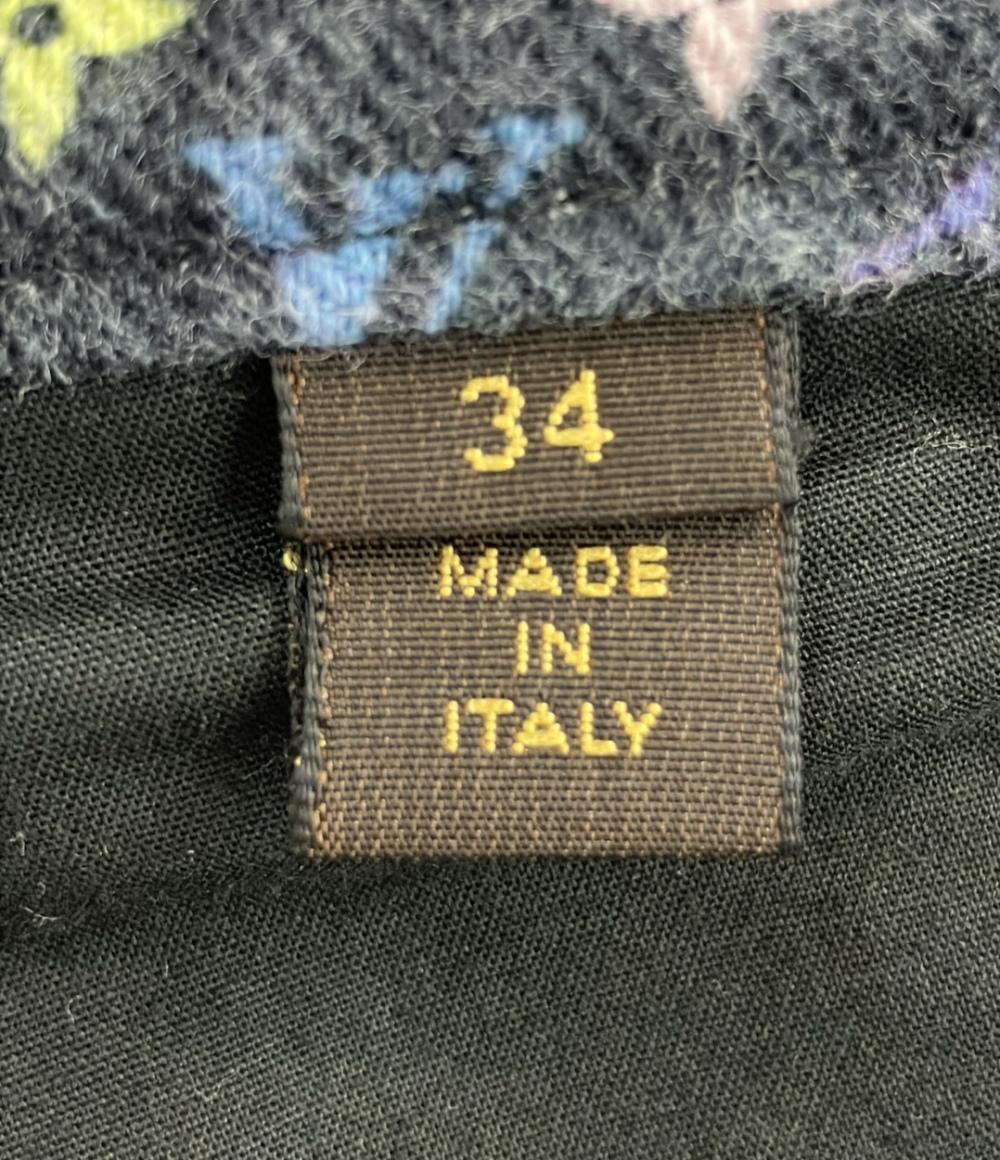 LOUIS VUITTON ハイウエストジーンズ size34 LOUIS VUITTON】ルイヴィトン『ジーンズ size34』RW181W DHM