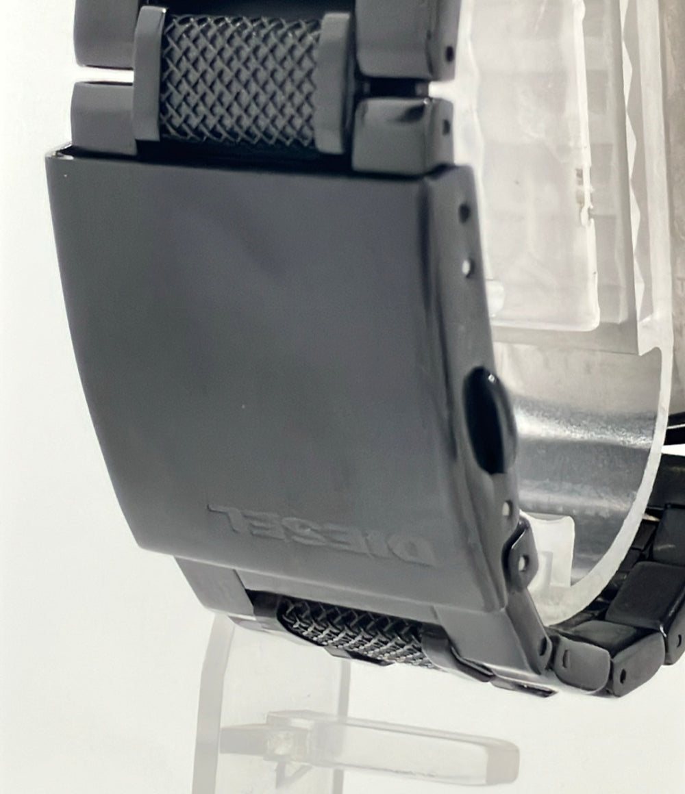 DIESEL 腕時計 クオーツ ブラック DZ-1371 メンズ ディーゼル