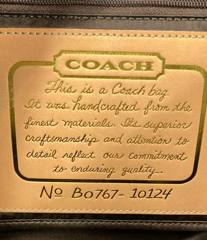 コーチ トートバッグ ショルダーバッグ 肩掛け シグネチャー 10124 レディース COACH