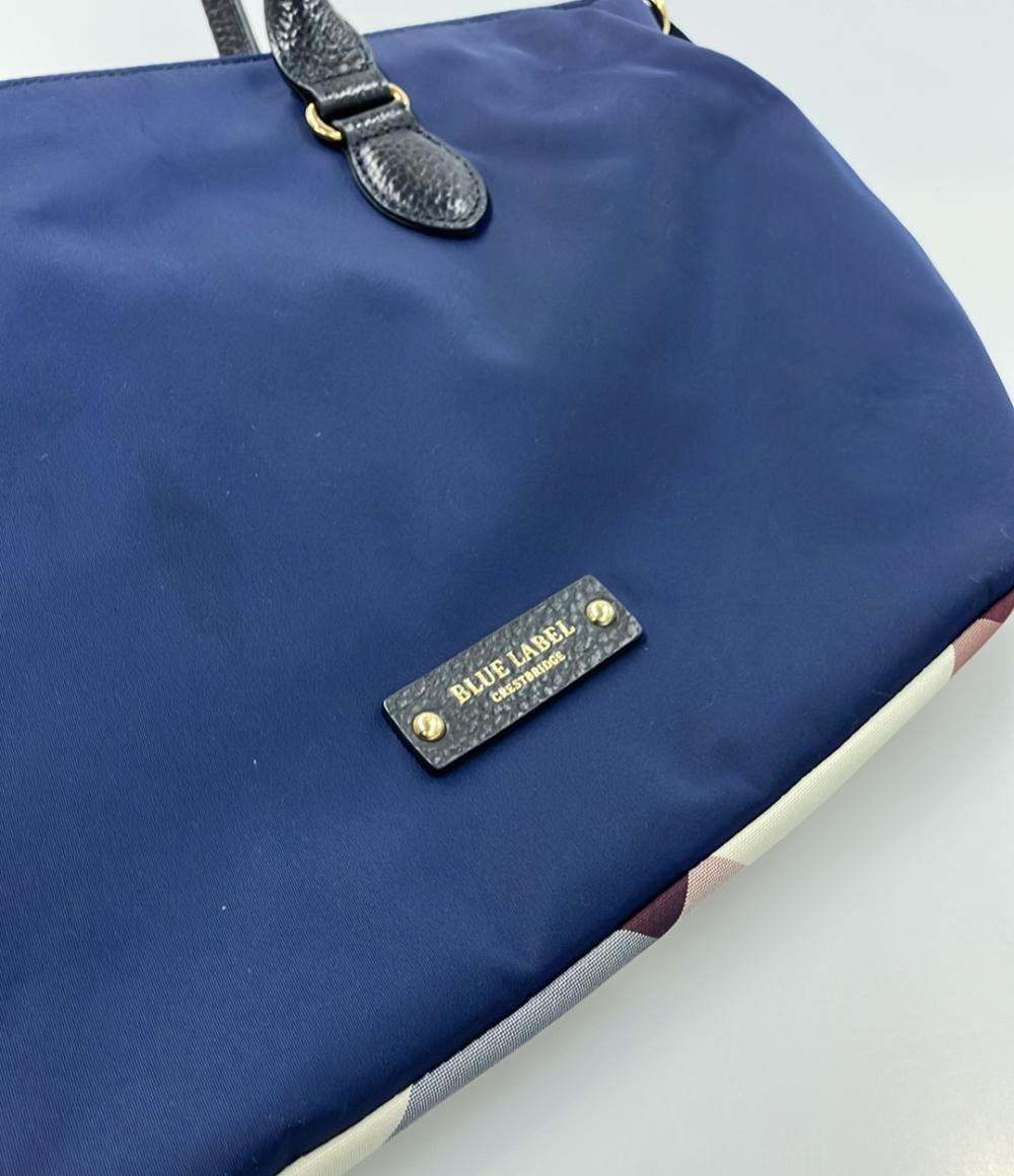 ブルーレーベルクレストブリッジ ナイロントートバッグ レディース  